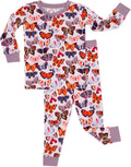 Two-Piece Pajama Set for Kids - Soft Viscose Bamboo PJs Little