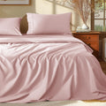 1000 Thread Count Egyptian Cotton Queen Sheets Set - Pink Luxury