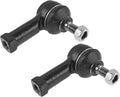 TRQ Front Outer Tie Rod Set Compatible with 2001-2006 Hyundai Santa Fe