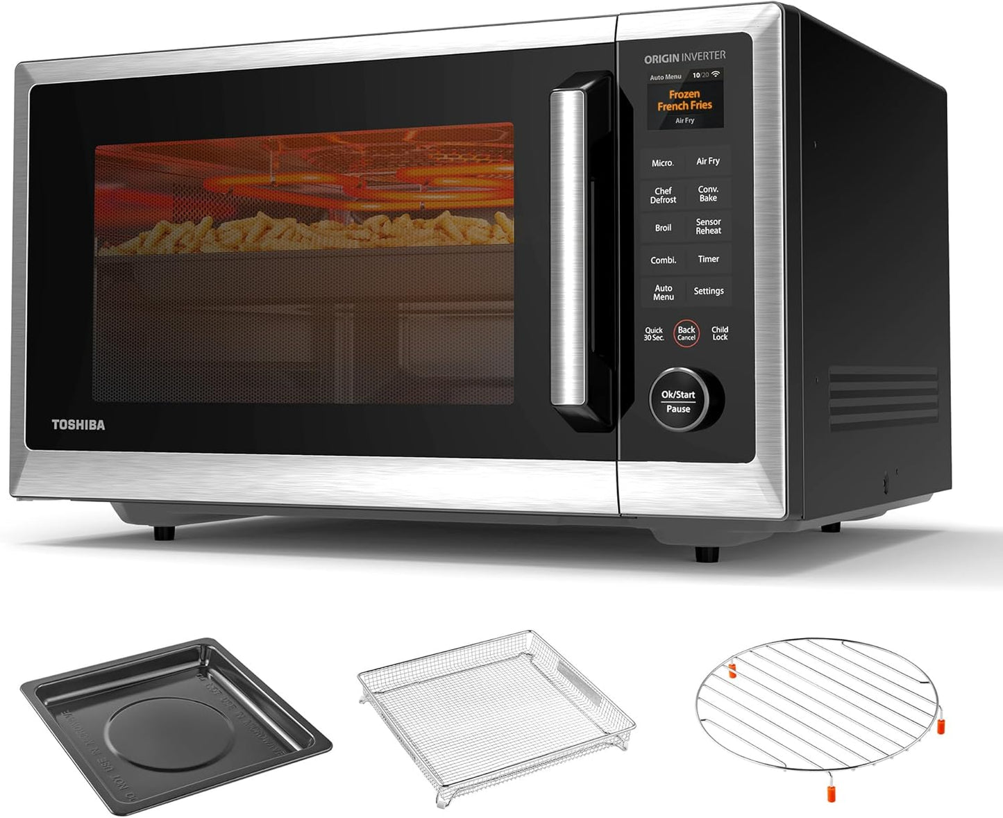 TOSHIBA ML2-STC13SAIT Air Fryer Combo Microwave Oven Review