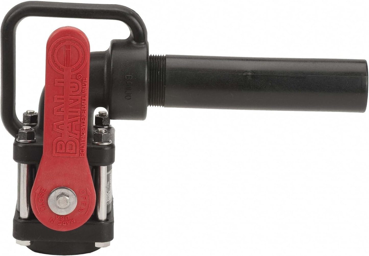 VA200 2in Nozzle Valve with 90 Degree Elbow for Drum Pumps