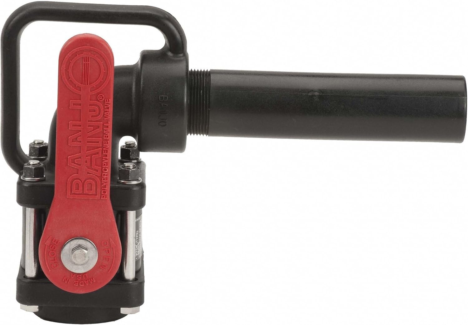 VA200 2in Nozzle Valve with 90 Degree Elbow for Drum Pumps
