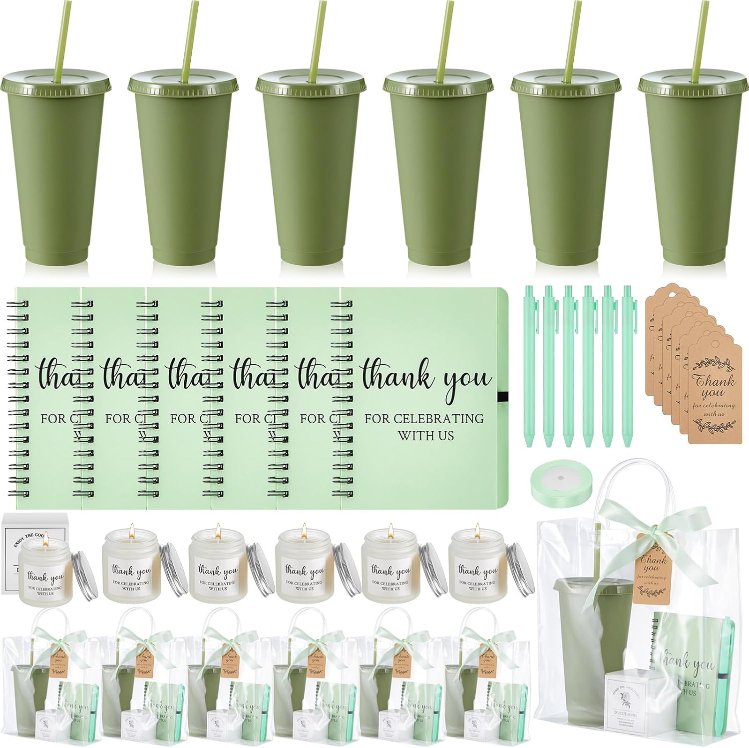 Nuogo 6 Sets Baby Shower Prizes for Fun and Memorable Events