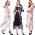 Women's Sequin Cardigan Summer Cover Up Dress - Sparkle Duster