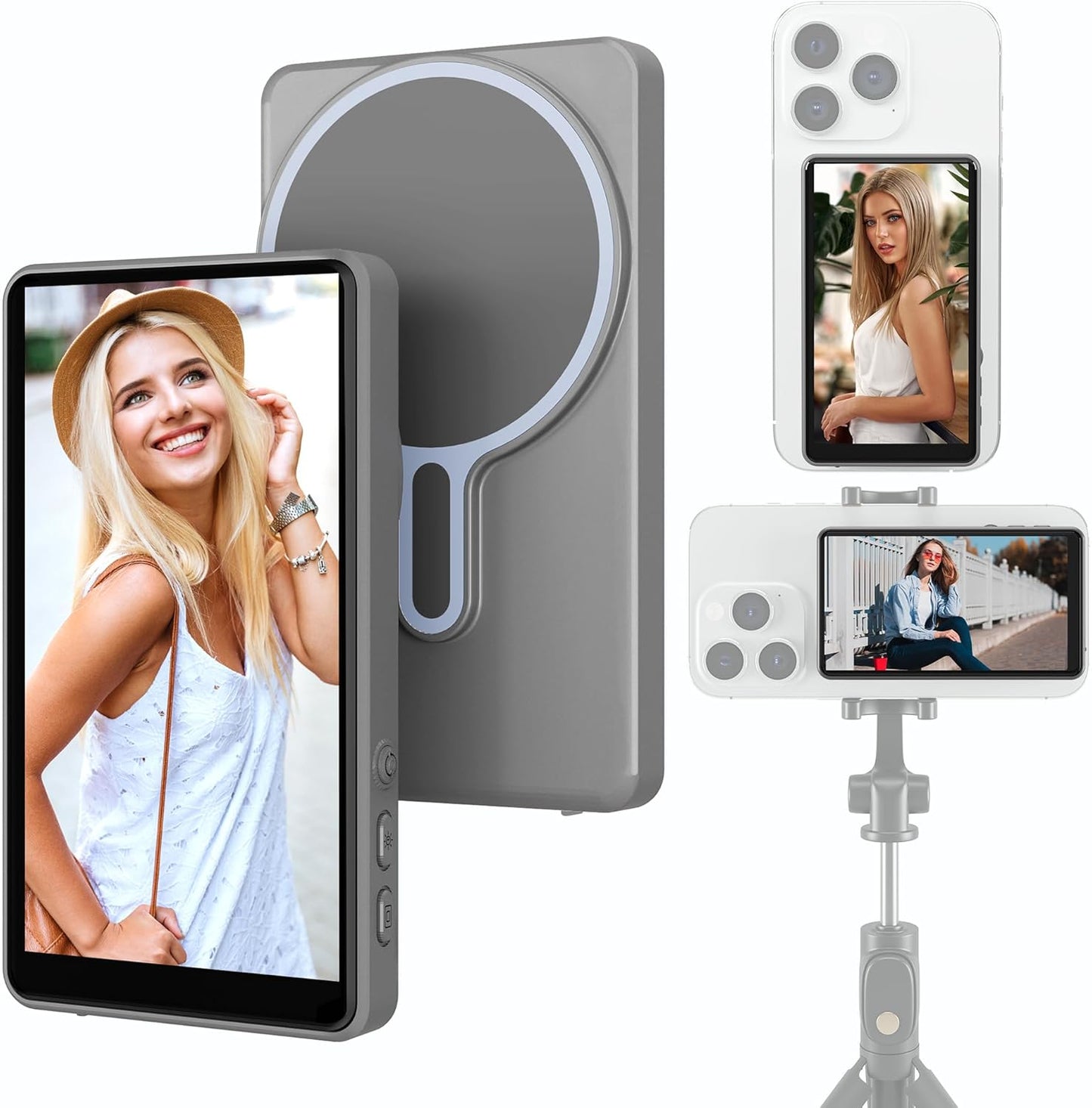 Maxkey Magnetic Phone Vlog Selfie Monitor for Stunning Shots