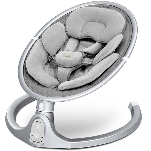 BabyBond Bluetooth Infant Swing - 10 Songs, Remote, Portable