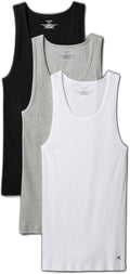 Calvin Klein Men's Cotton Classics 3-Pack Tanks - Lightweight Comfort