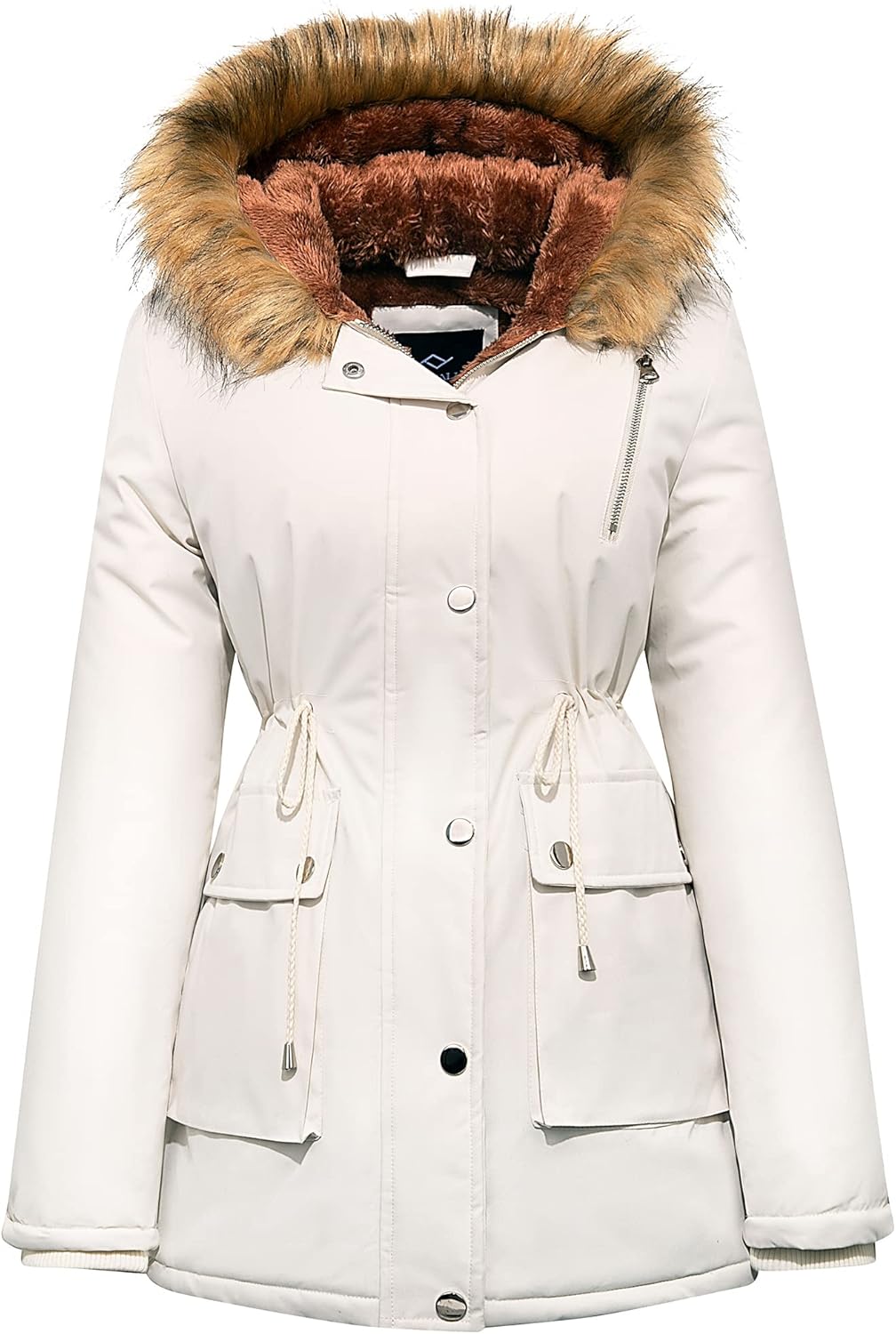 FARVALUE Womens Water-repellent Winter Coat for Cold Weather