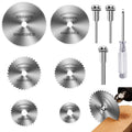 Drill Saw Blades for Dremel Rotary Tool 6Pcs HSS Saw Disc Wheel