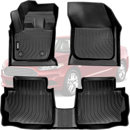 Custom-Fit VIWIK Floor Mats for Ford Fusion & Lincoln MKZ