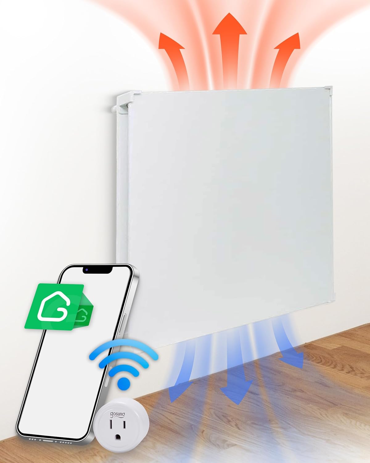 Efficiently Heat 160 sq ft with Amaze-Heater