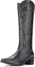 IUV Cowboy Boots For Women Knee High Western Cowgirl (Style HJBF)