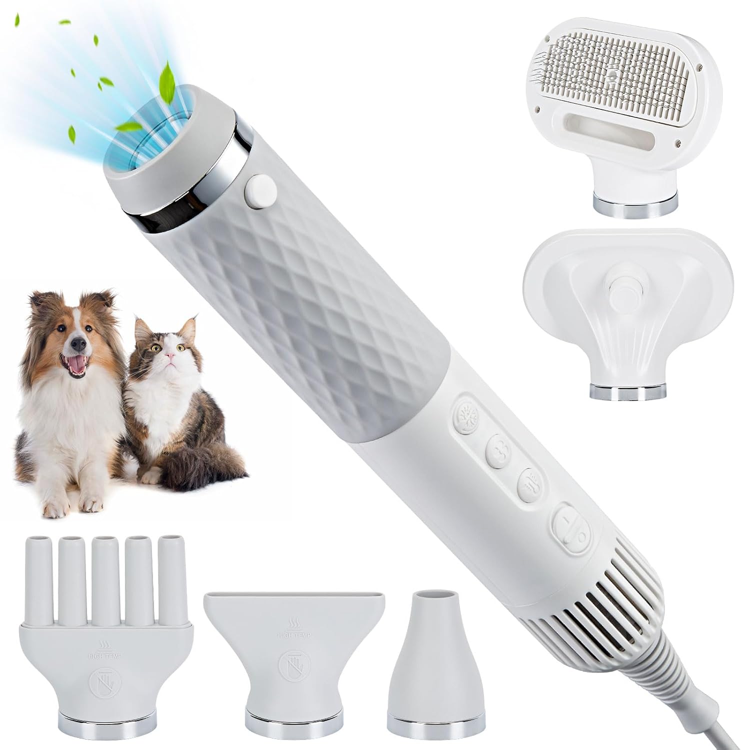 Ownpets Smart Dog Hair Dryer - Low Noise, Smart Temp Control