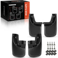 Mud Flaps Compatible with Tacoma 2005-2015 (with Fender Flares)
