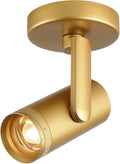 12W LED Gold Dimmable Zoomable Ceiling Spotlight - Warm White 3000K