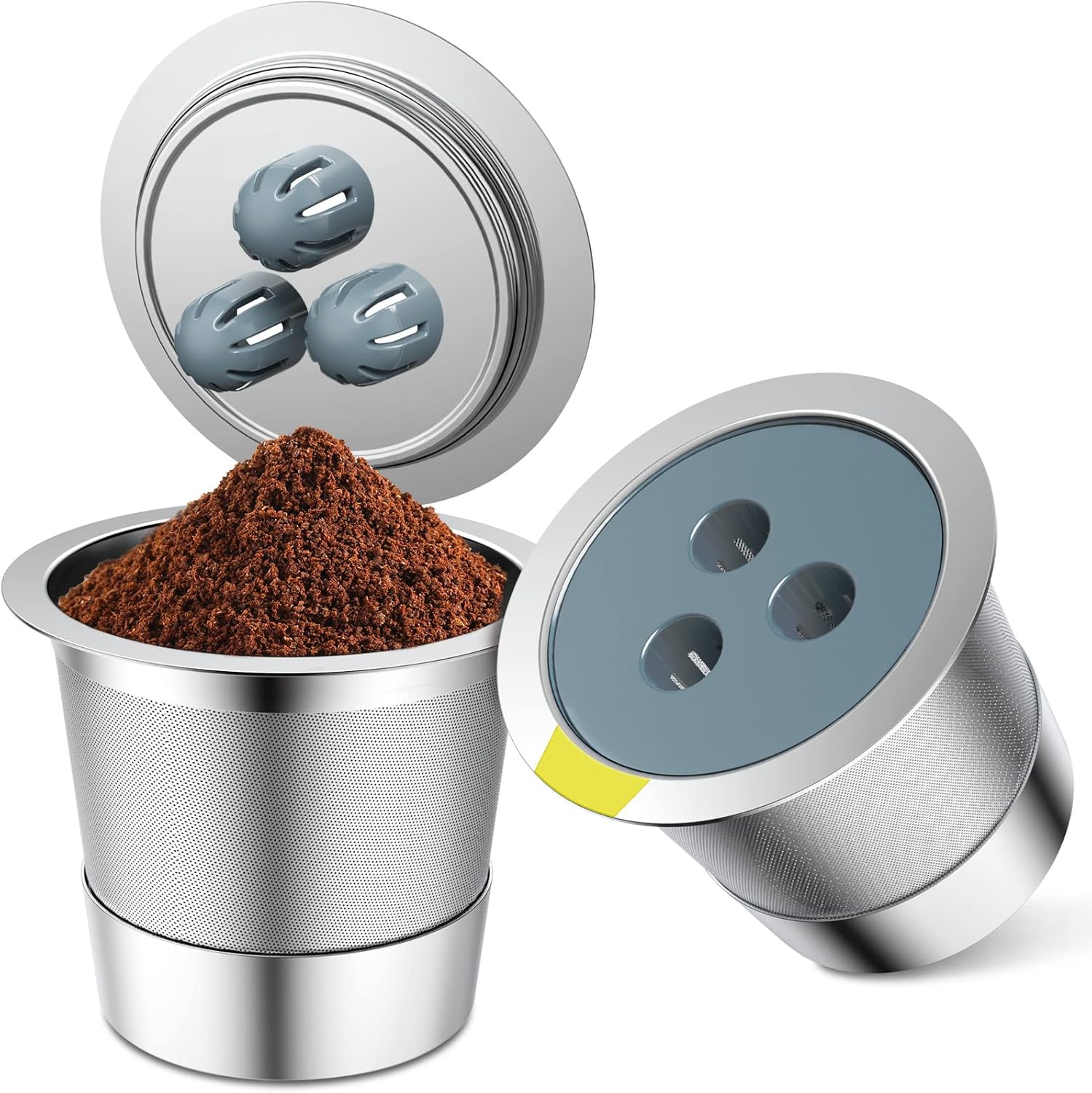 Ninja Coffee Maker Compatible Reusable K Cups - Eco-Friendly 2 Pack