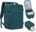 Casual Backpack Traveling Backpack A-peacock Blue - Expandable Carry
