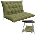 Porch Swing Cushion with Backrest for Outdoor Furniture Comfort