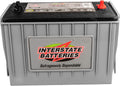 Interstate Batteries Heavy Duty Marine Deep Cycle Battery 12V 100Ah