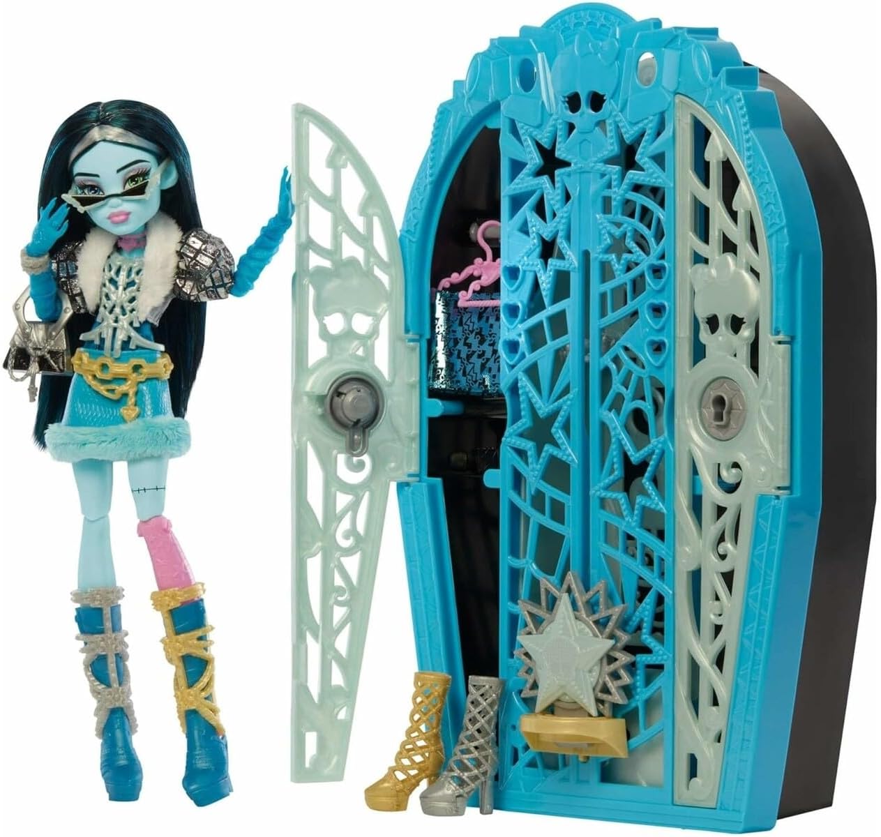 Monster High Skulltimate Secrets Doll Set with Glam Surprises