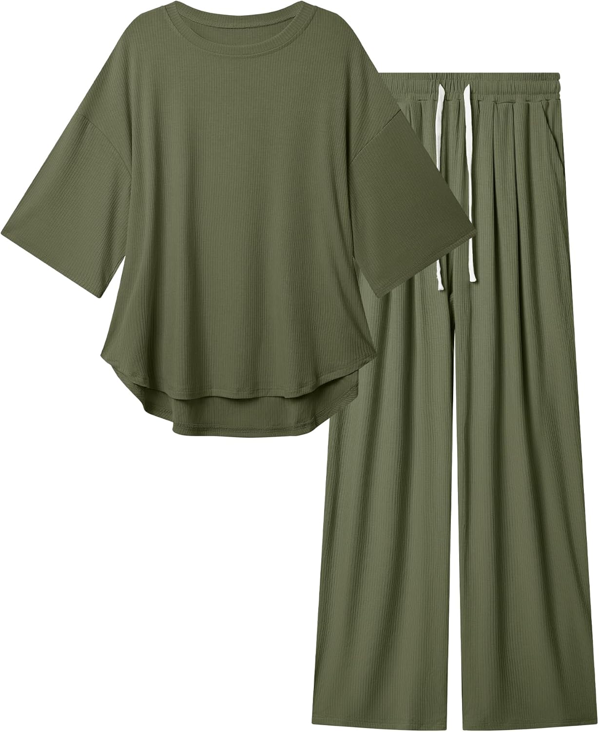 Difficort Womens 2 Piece Outfits for Comfortable Lounge Wear