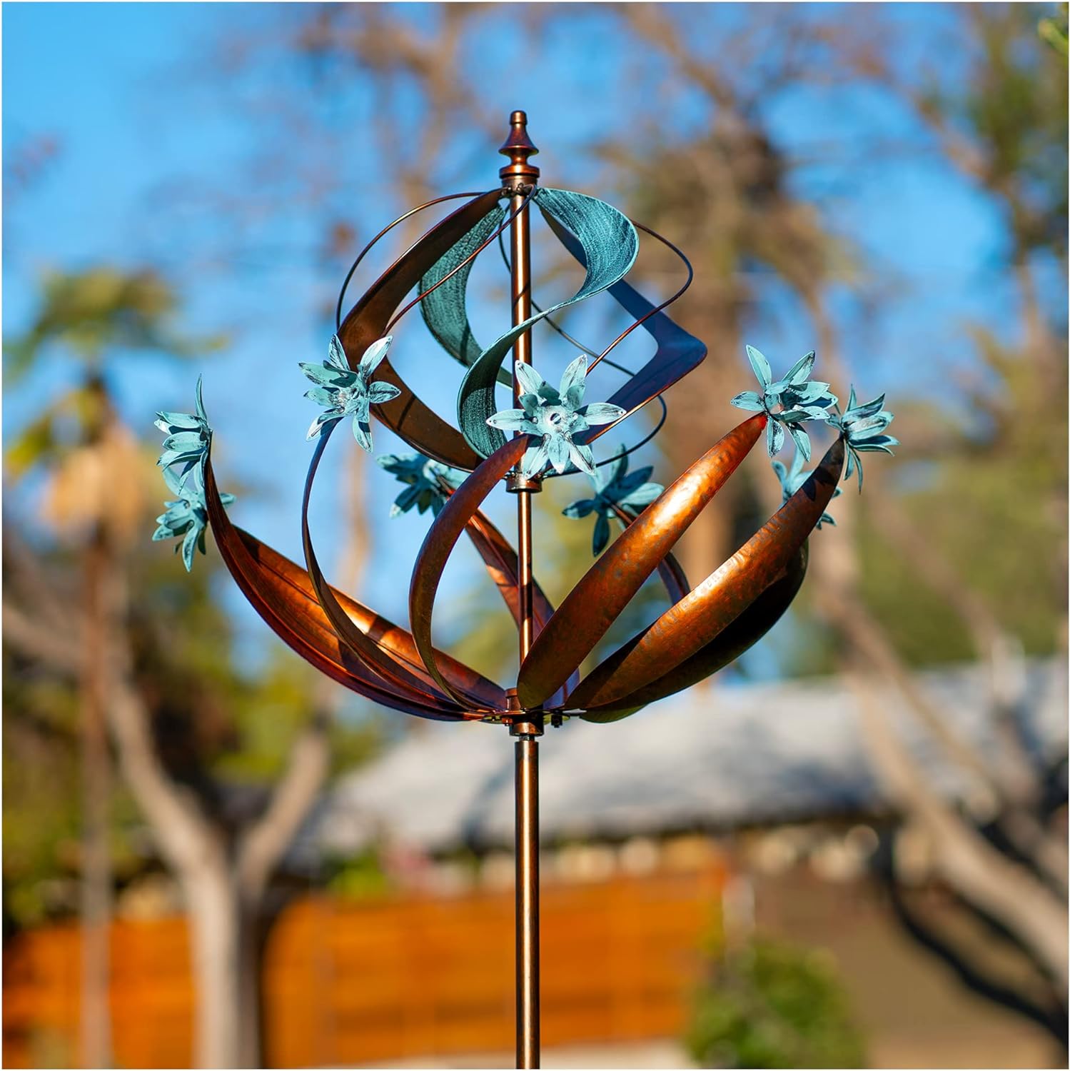 Extra Large 86in Wind Spinners Outdoor for Yard Art Decor