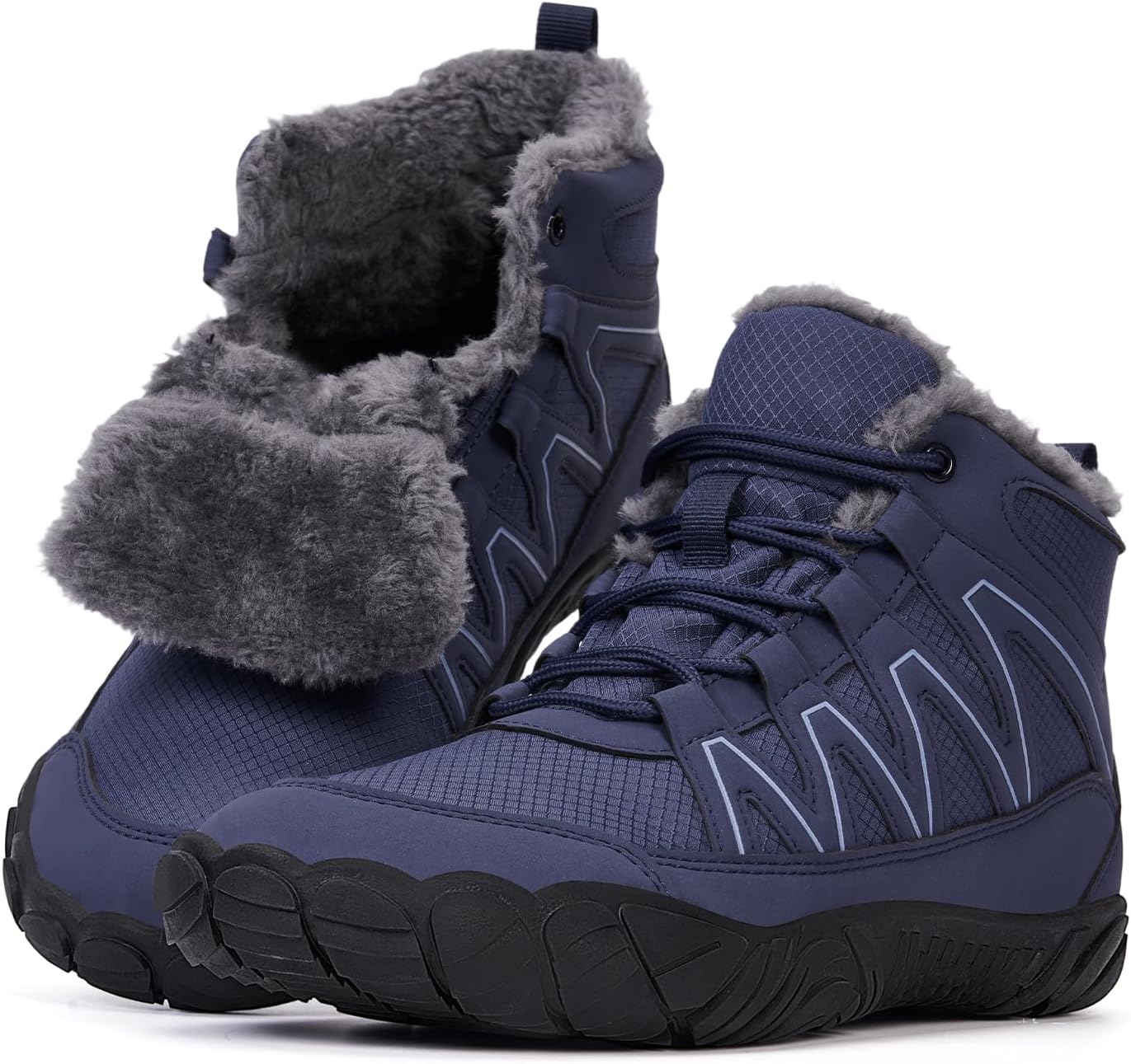 Winter Footwear Barefoot Shoes for Men and Women Hiking Boots