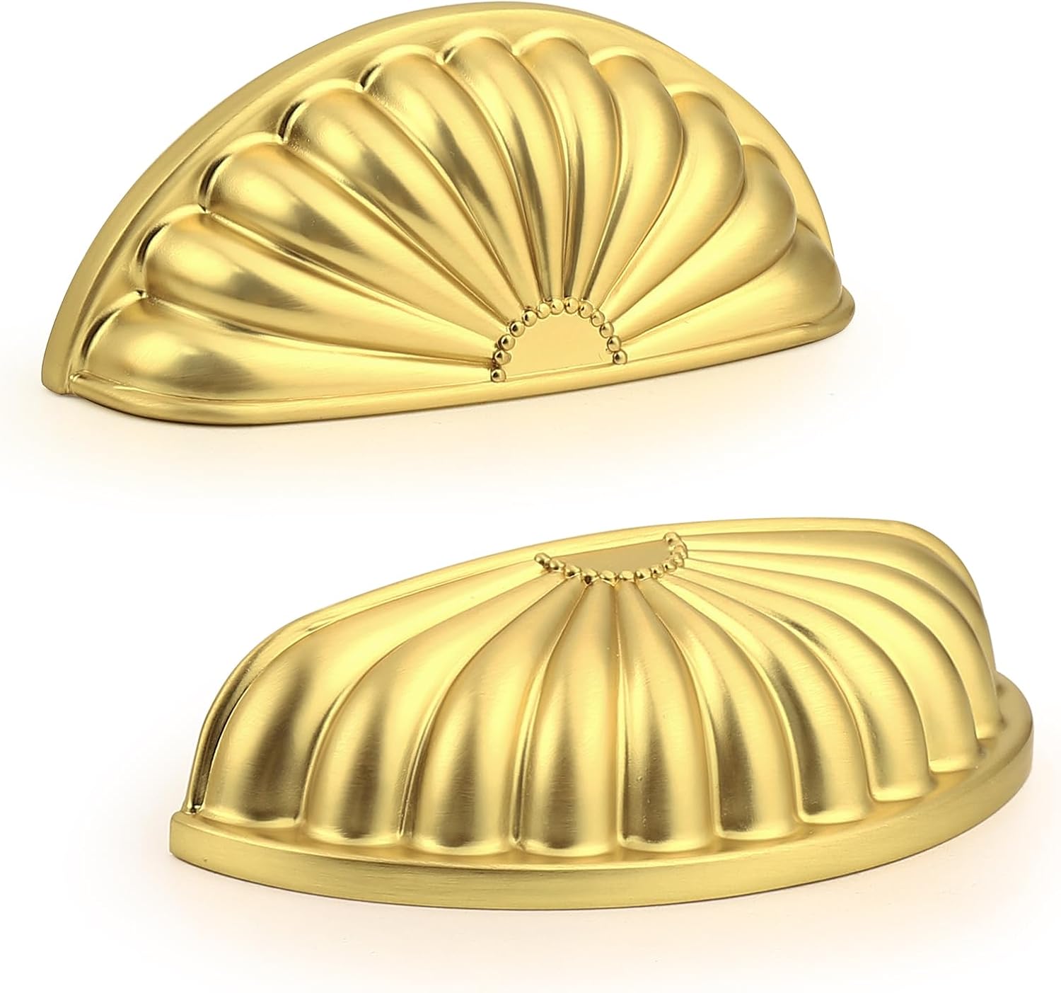 Probrico 20 Pack Gold Drawer Pulls for Cabinets and Cupboards