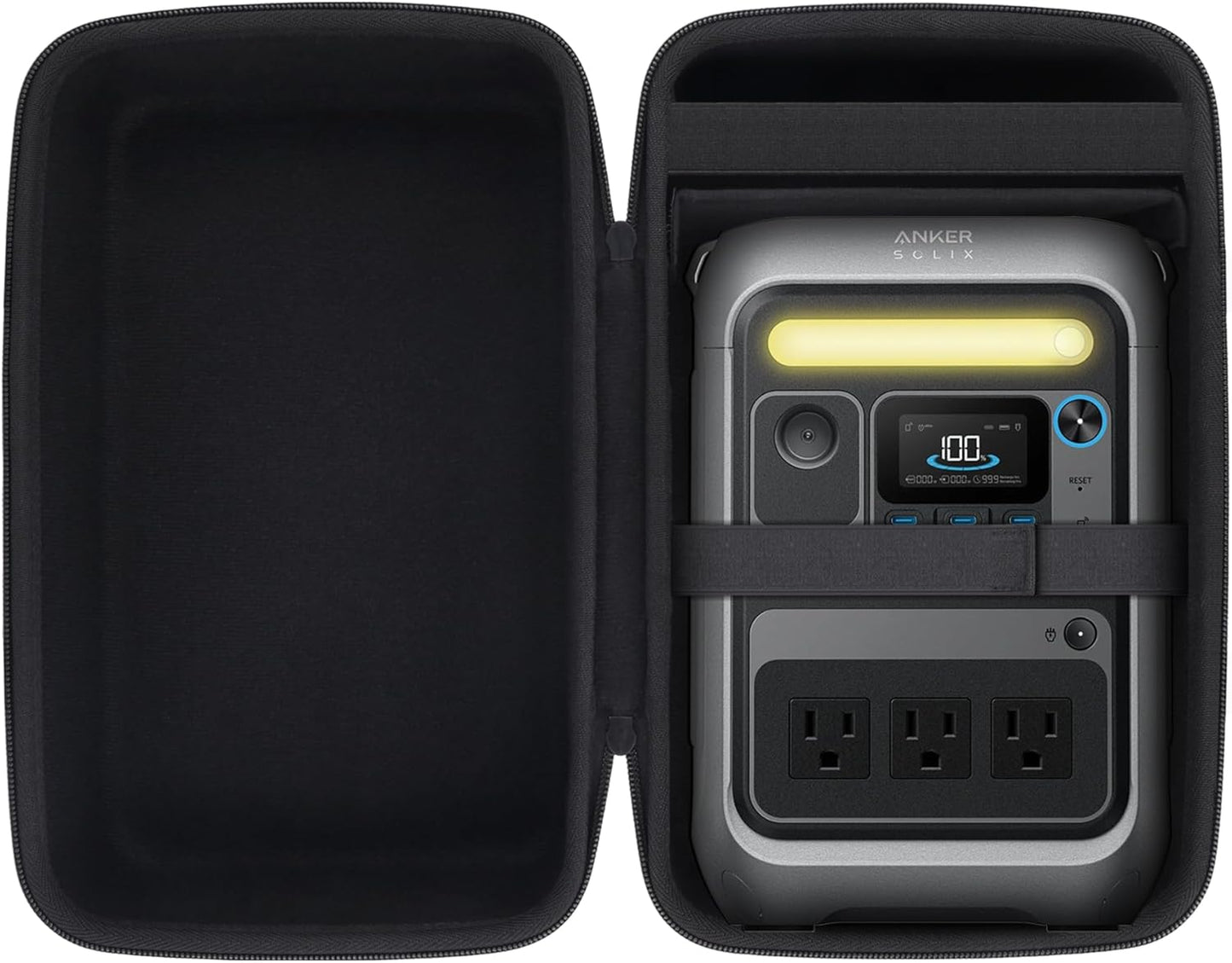 Protective Hard Case for Anker SOLIX C300 - Travel Safe with co2CREA