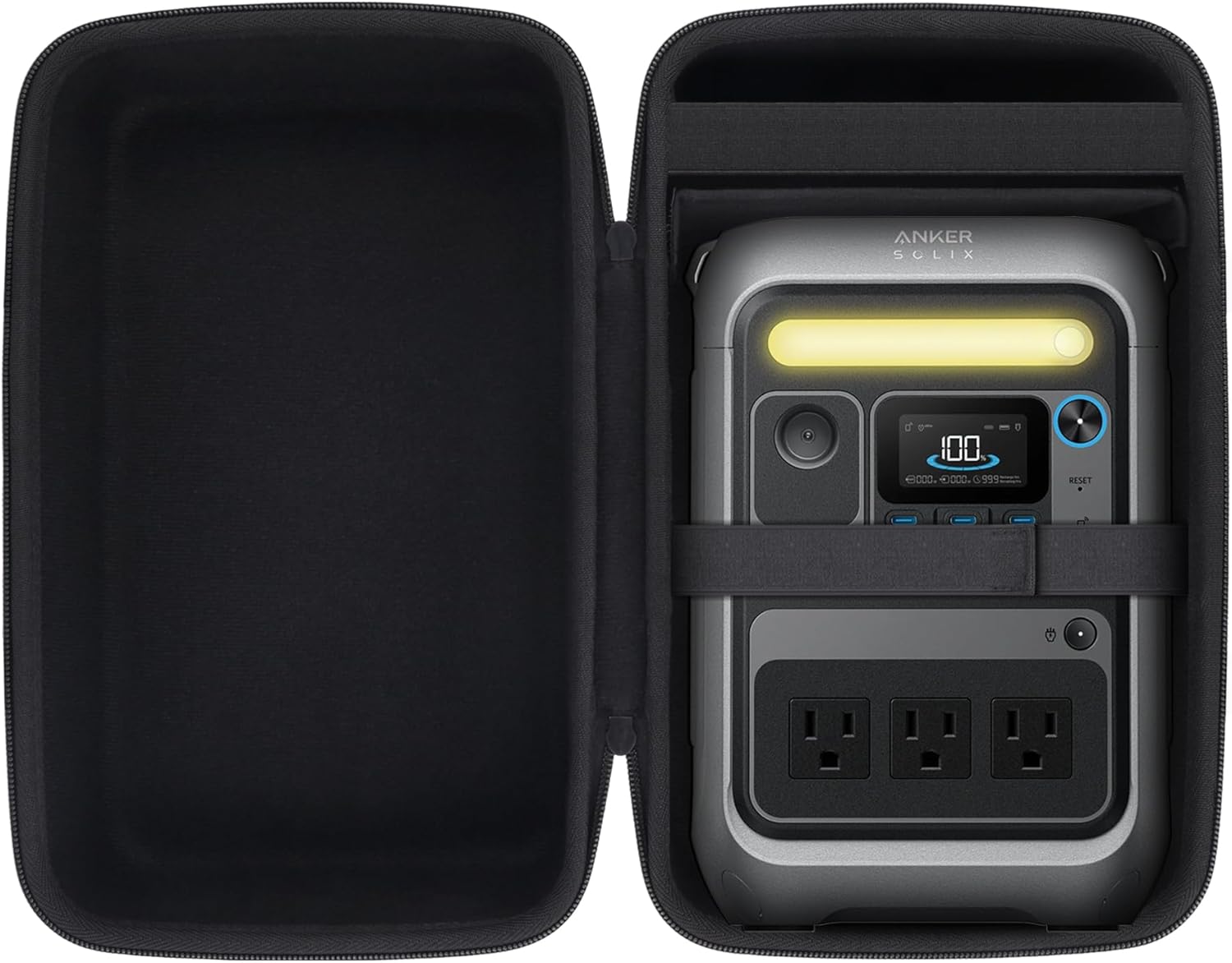 Protective Hard Case for Anker SOLIX C300 - Travel Safe with co2CREA