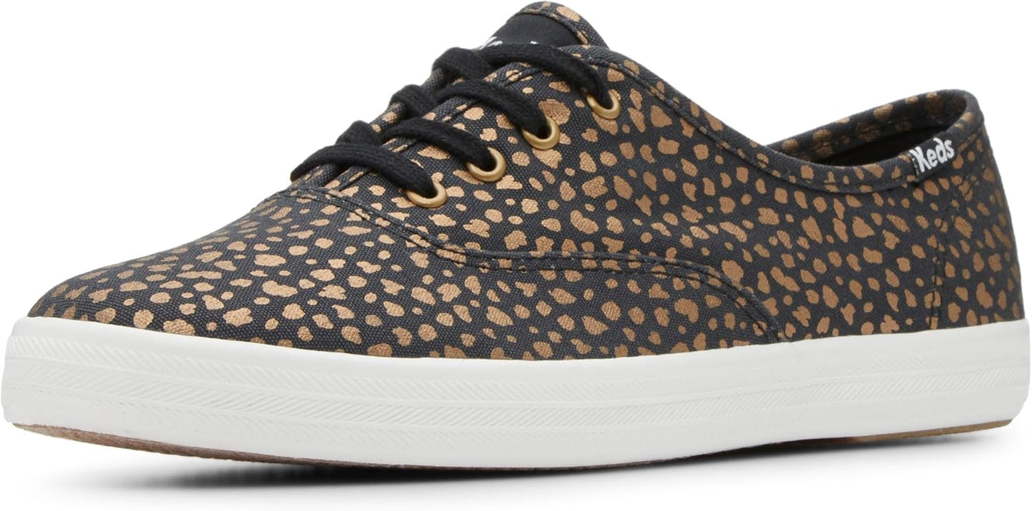Keds Women's Champion Canvas Lace Up Sneaker for Comfort