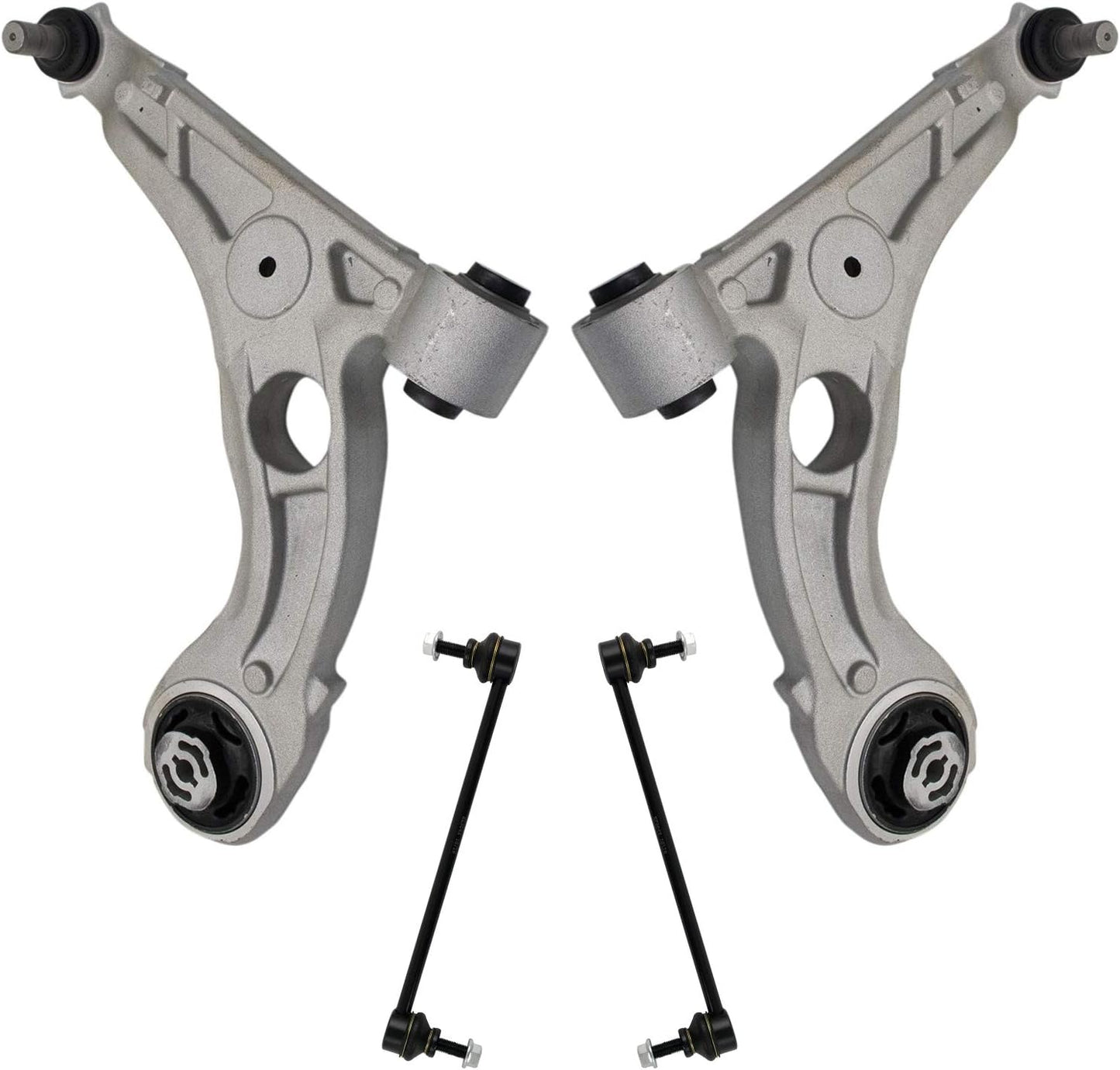 TRQ Front Suspension Kit Control Arm for 2013-2016 Dodge Dart