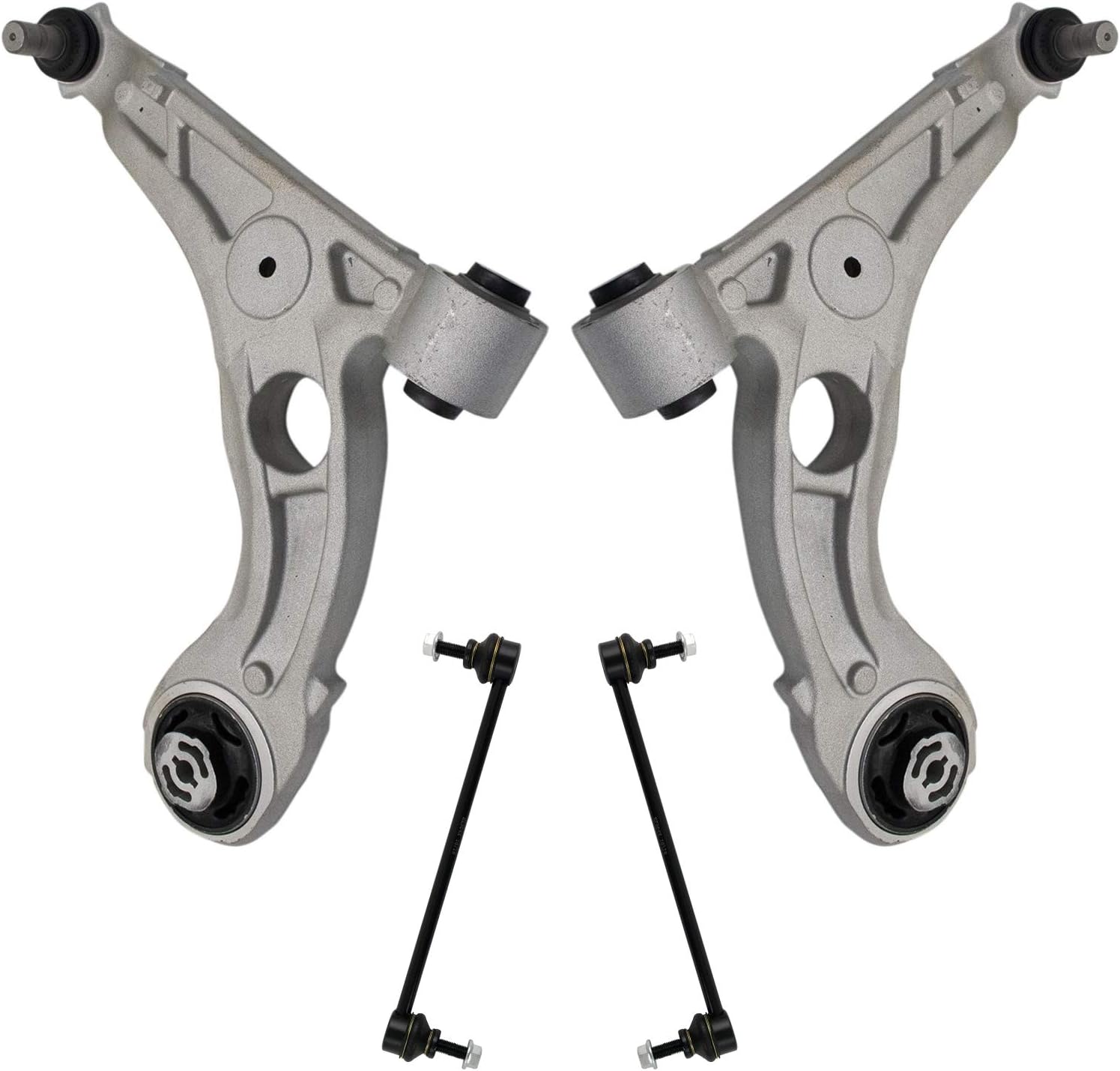 TRQ Front Suspension Kit Control Arm for 2013-2016 Dodge Dart