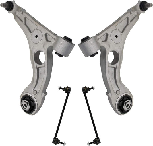 TRQ Front Suspension Kit Control Arm for 2013-2016 Dodge Dart