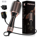 Dual Voltage Hair Dryer Brush 4-in-1 Styler - Travel Ready