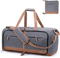 Lekesky Foldable Travel Duffel Bag for Women 80L - Large Carry On
