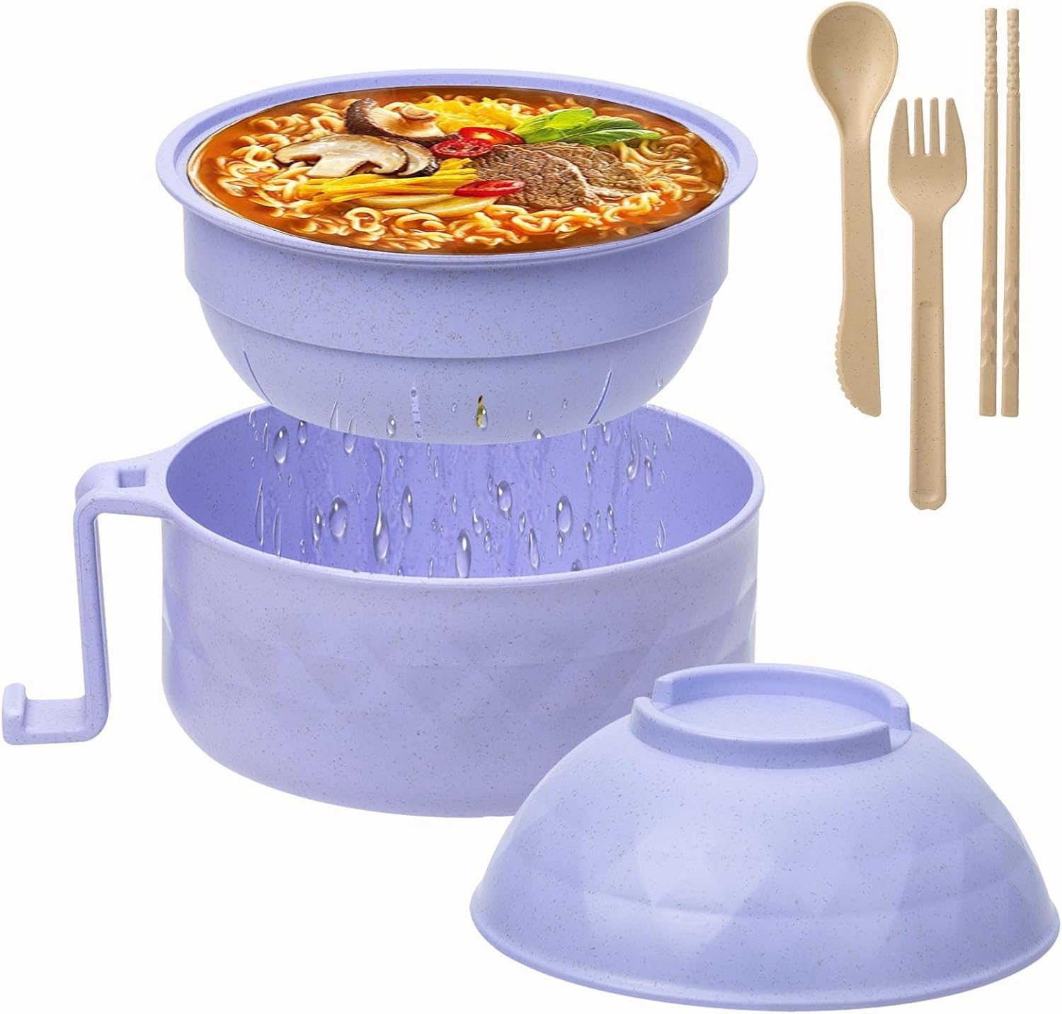 OZY Microwave Ramen Bowl - College Dorm Essential