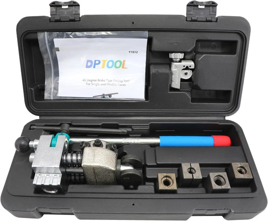 DPTOOL Brake Line Flaring Tool Kit for Perfect Flares Every Time