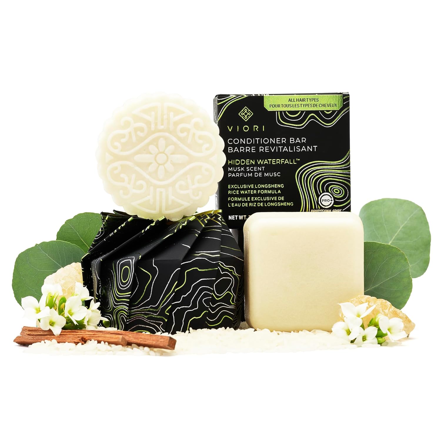 Viori Rice Water Bar Set - Handcrafted Sulfate-Free 