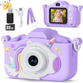 Crystal Clear Selfie Fun for Kids 3-12! KIZJORYA HD Camera Gift Set