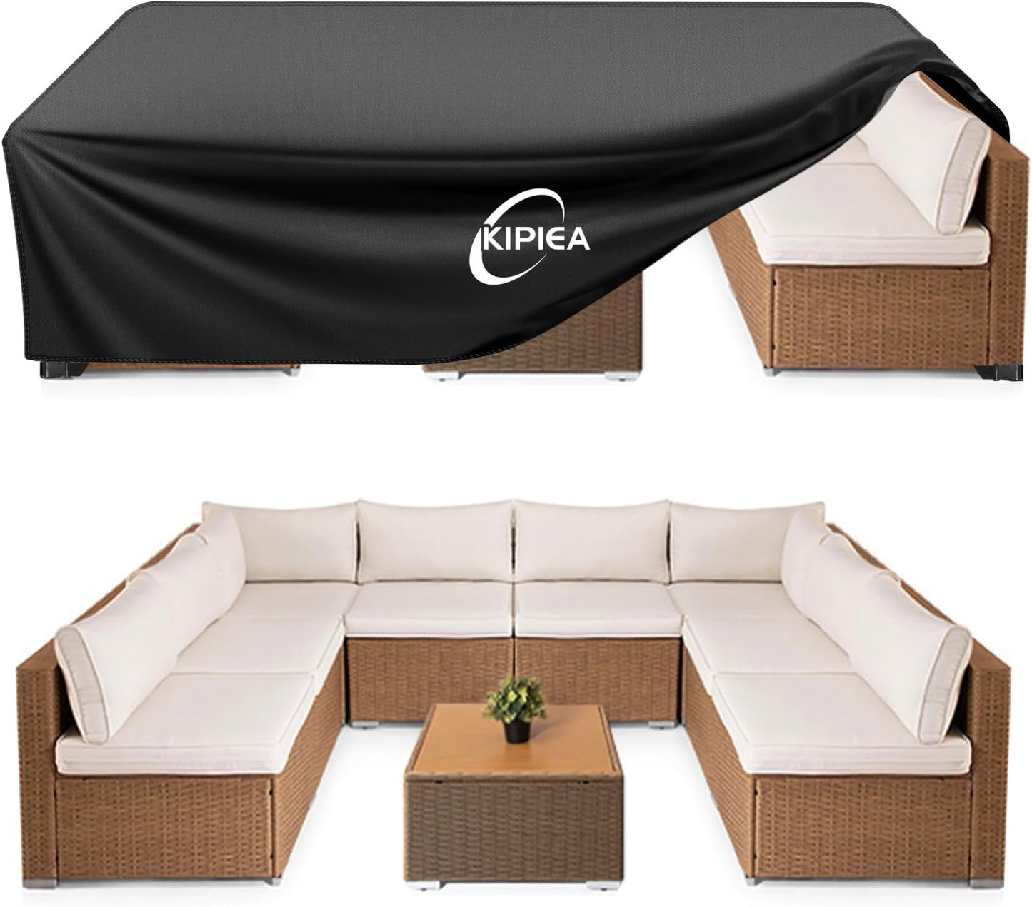 Kipiea Outdoor Furniture Covers Waterproof for All Seasons