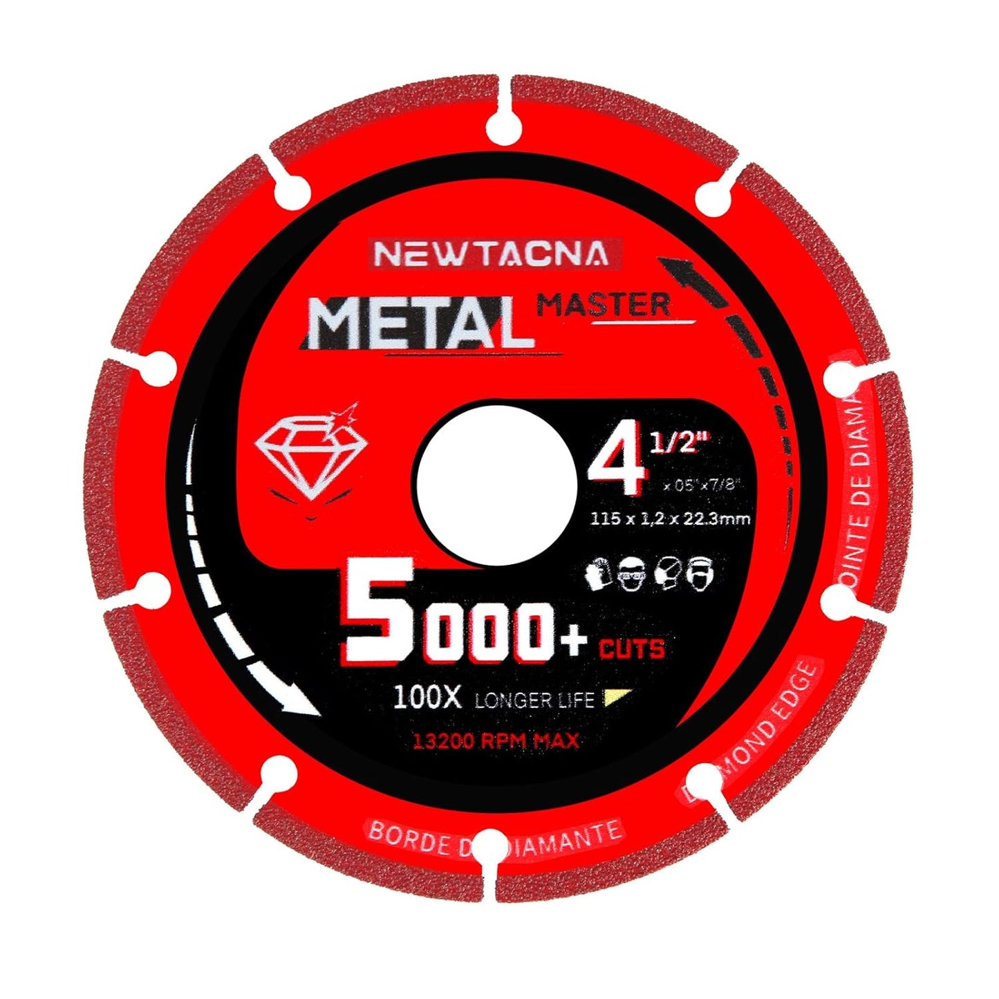 NEWTACNA 4.5 Metal Cutting Disc - Precision Cuts Guaranteed