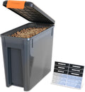 Traeger Stay Dry Pellet Storage Bin 22lb Capacity - Airtight Stackable