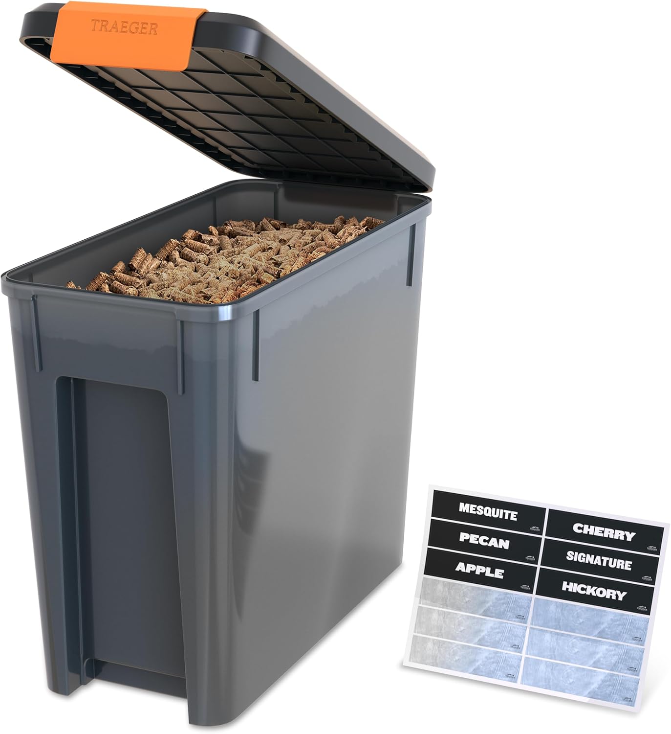 Traeger Grills BAC637 Stay Dry Pellet Storage Bin for Grilling