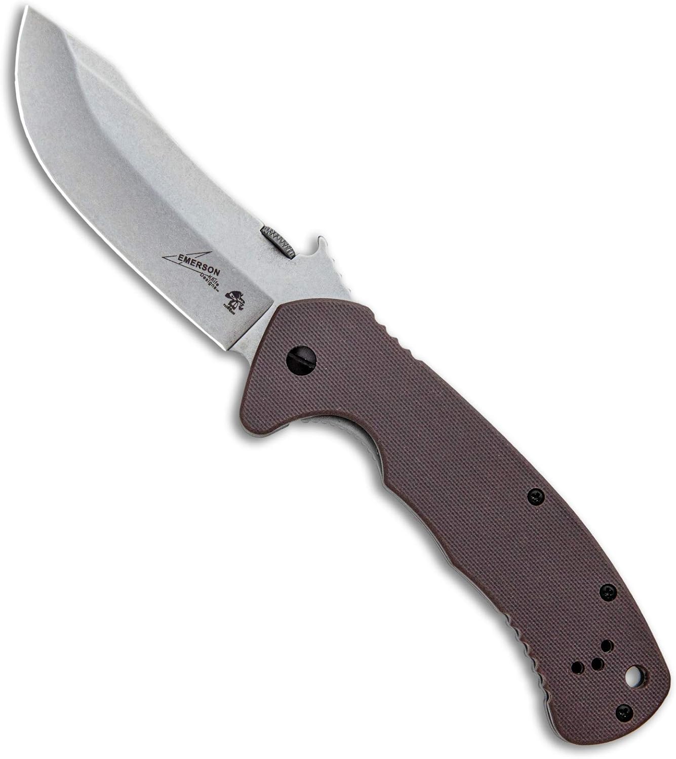Kershaw Emerson CQC-K Pocket Knife with Wave Feature for Tactics