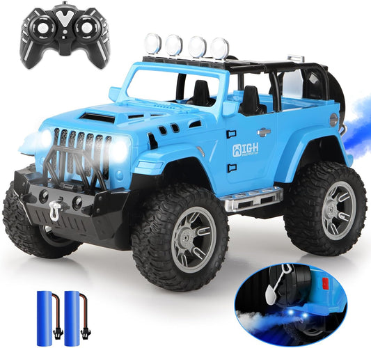 Carox 1:16 RC Car with Spray Mist & Engine Sound!