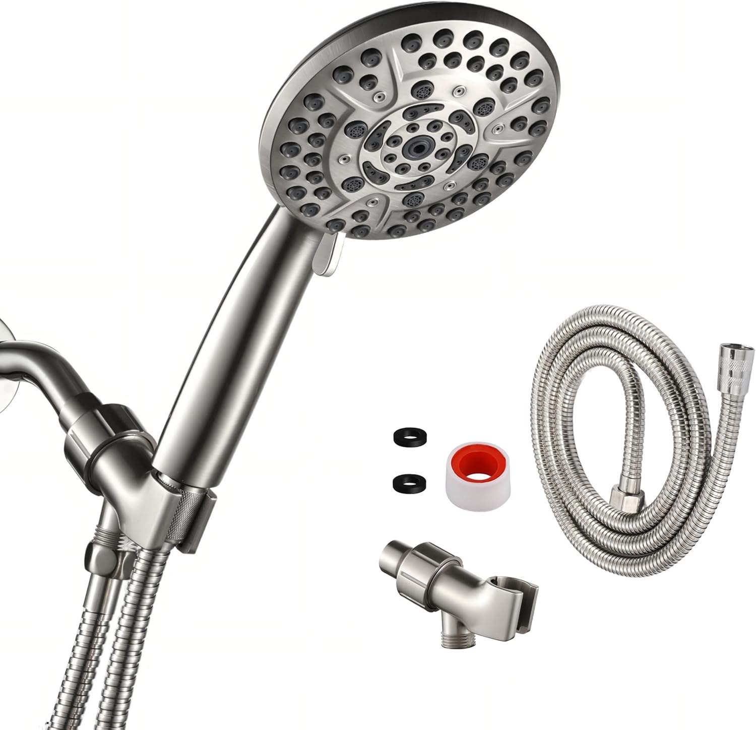 10 Spray Shower Head with Handheld for High Pressure Cleaning