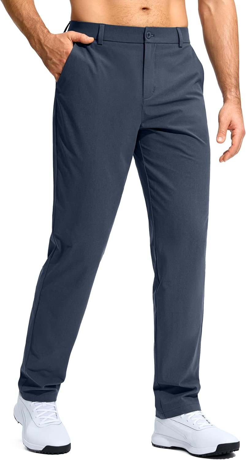 G Gradual Mens Golf Pants Lightweight Stretch Casual Slacks