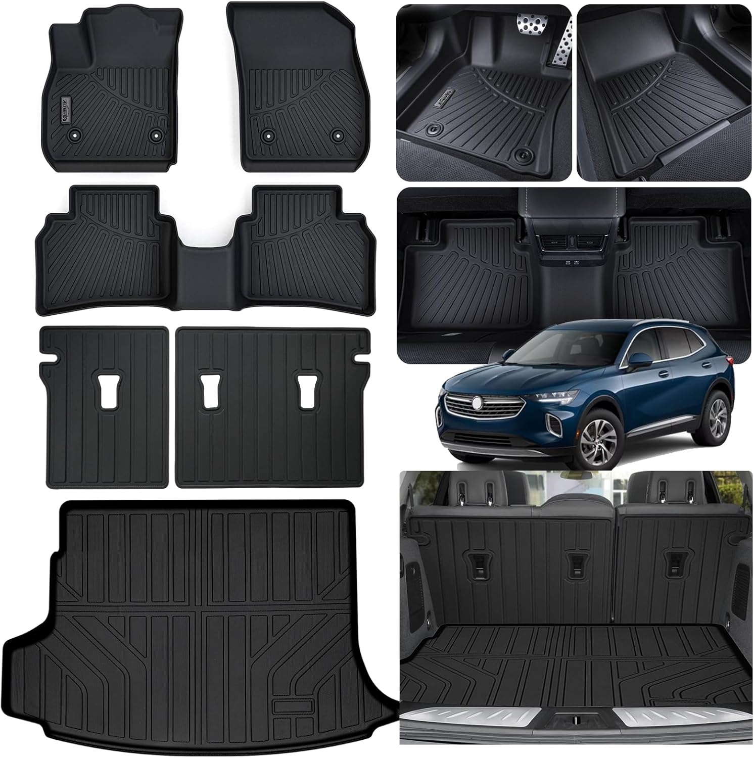 Custom Fit Floor Mats for 2021-2025 Buick Envision Vehicles