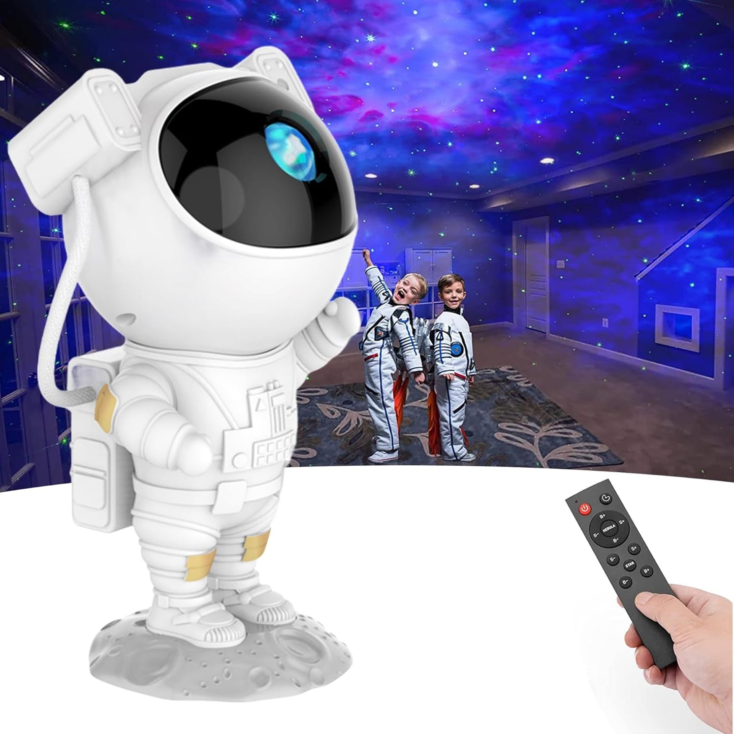 SFOUR Galaxy Projector: Dreamy Night Light